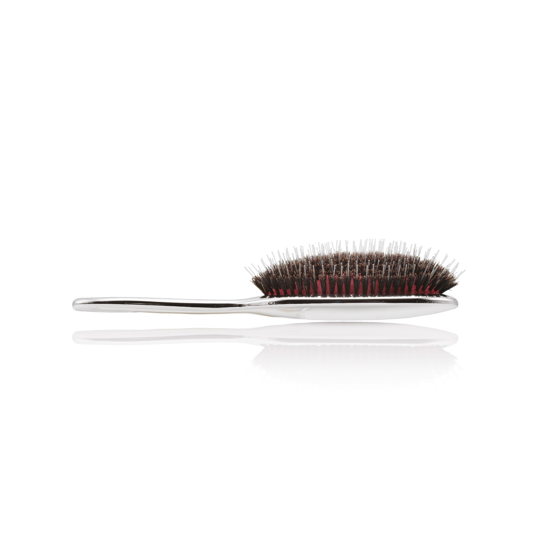 CT-17384_XanitaliaPro Extensionbu?rste mit Gemishten Borsten Natur/Nylon Silber