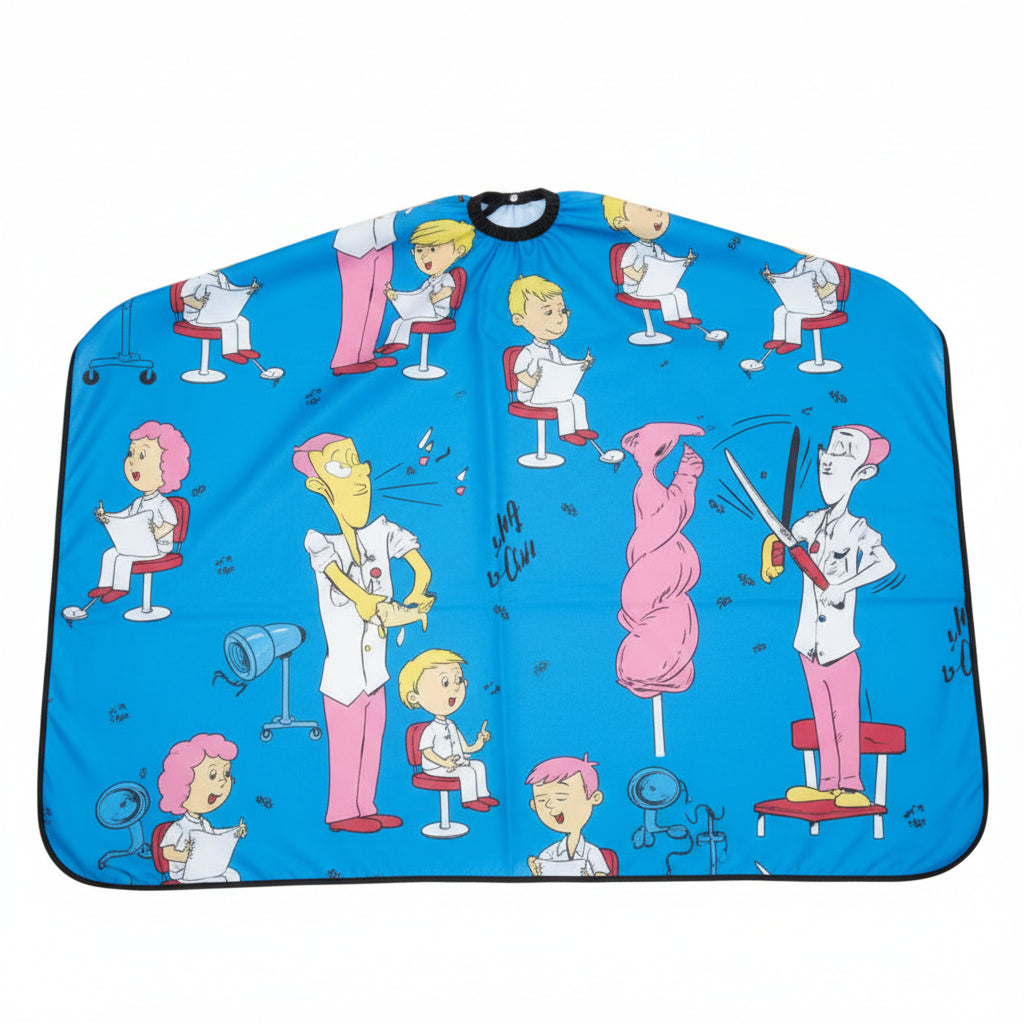 CT-12861_XanitaliaPro Friseurumhang Für Kinder Hellblau