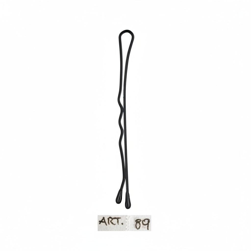 CT-15421_XanitaliaPro LOCATELLI Haarklemmen Gewellt - schwarz