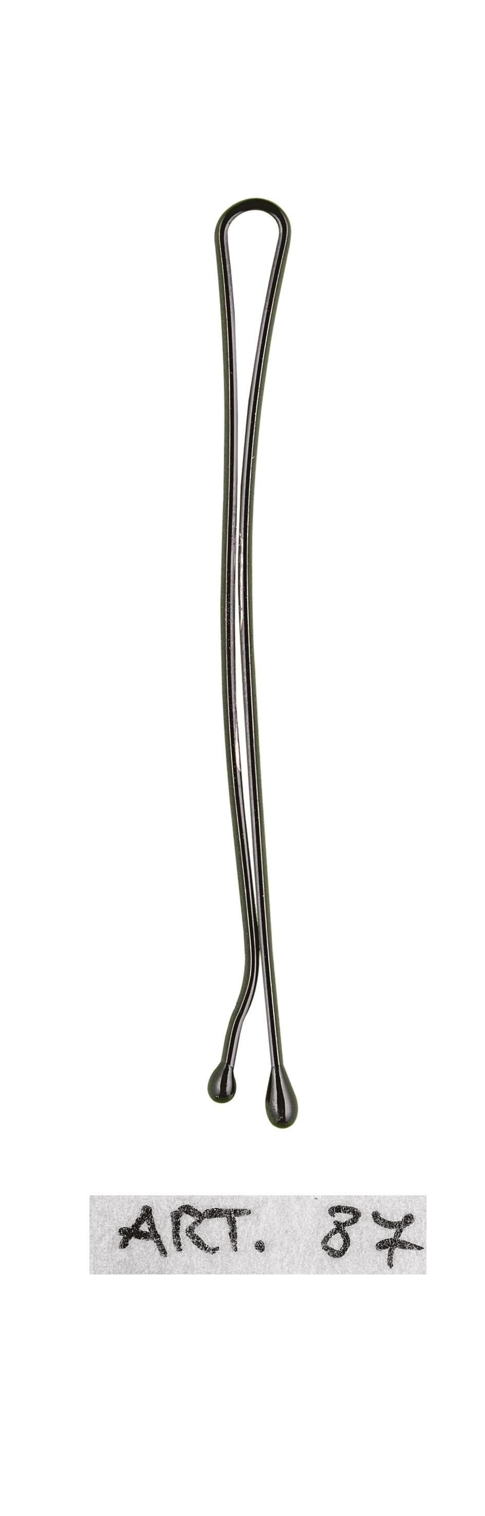 CT-15420_XanitaliaPro LOCATELLI Haarklemmen Glatt - schwarz