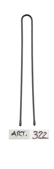 CT-12919_XanitaliaPro RECORD LIFE Haarnadeln Glatt - Schwarz & PVC-Schachteln zu 250 g