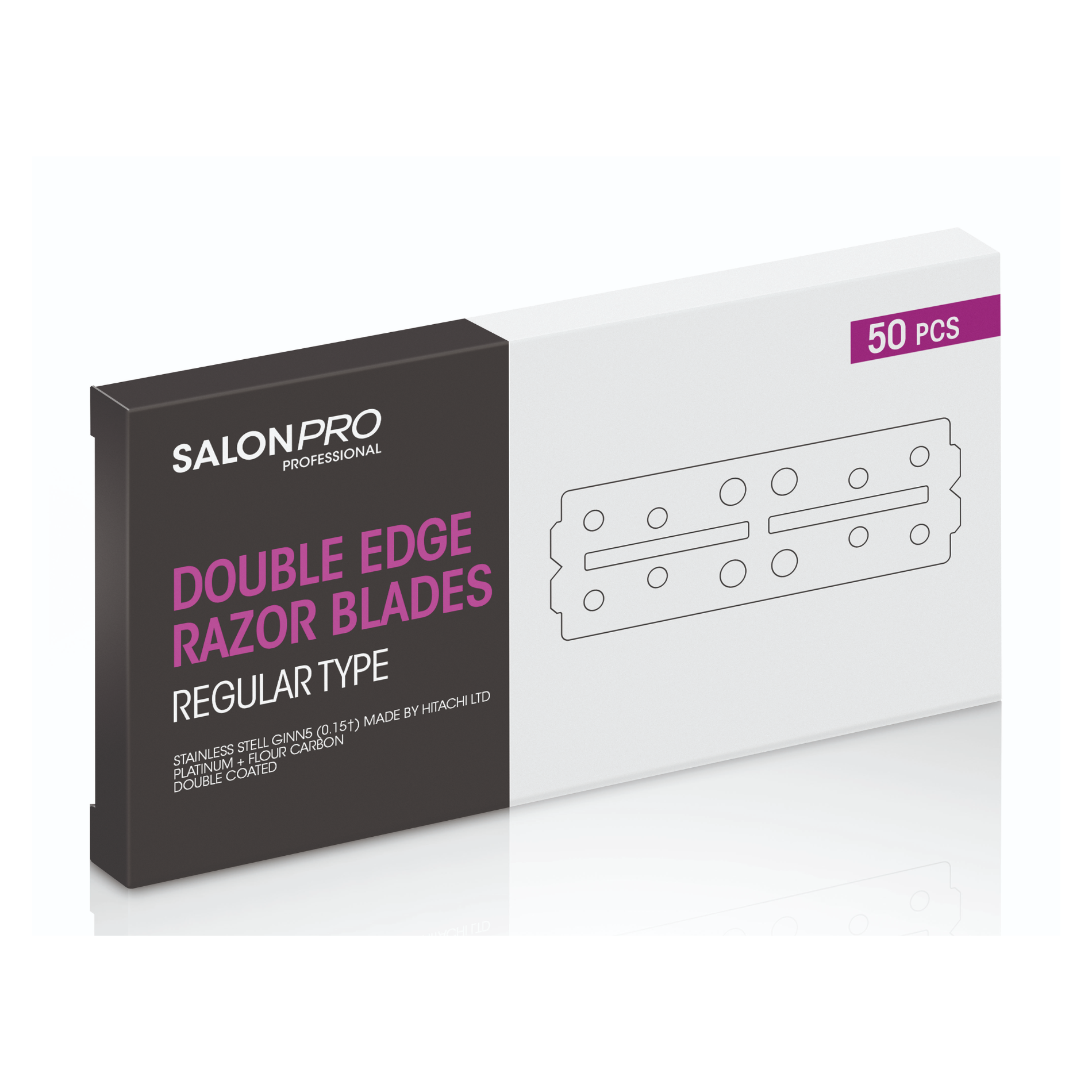CT-17458_XanitaliaPro SalonPro Doppelkante Rasierklingenl - 50 pcs