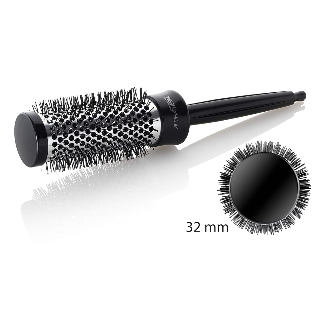 CT-15082_XanitaliaPro Thermobürstenset  Alpha Therm Black 4 Stück