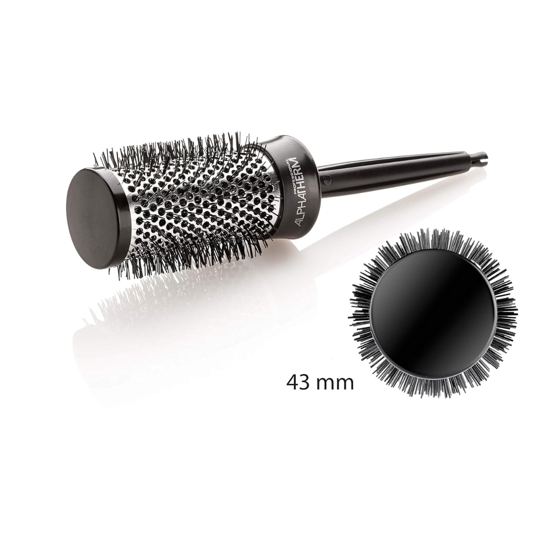 CT-15082_XanitaliaPro Thermobürstenset  Alpha Therm Black 4 Stück
