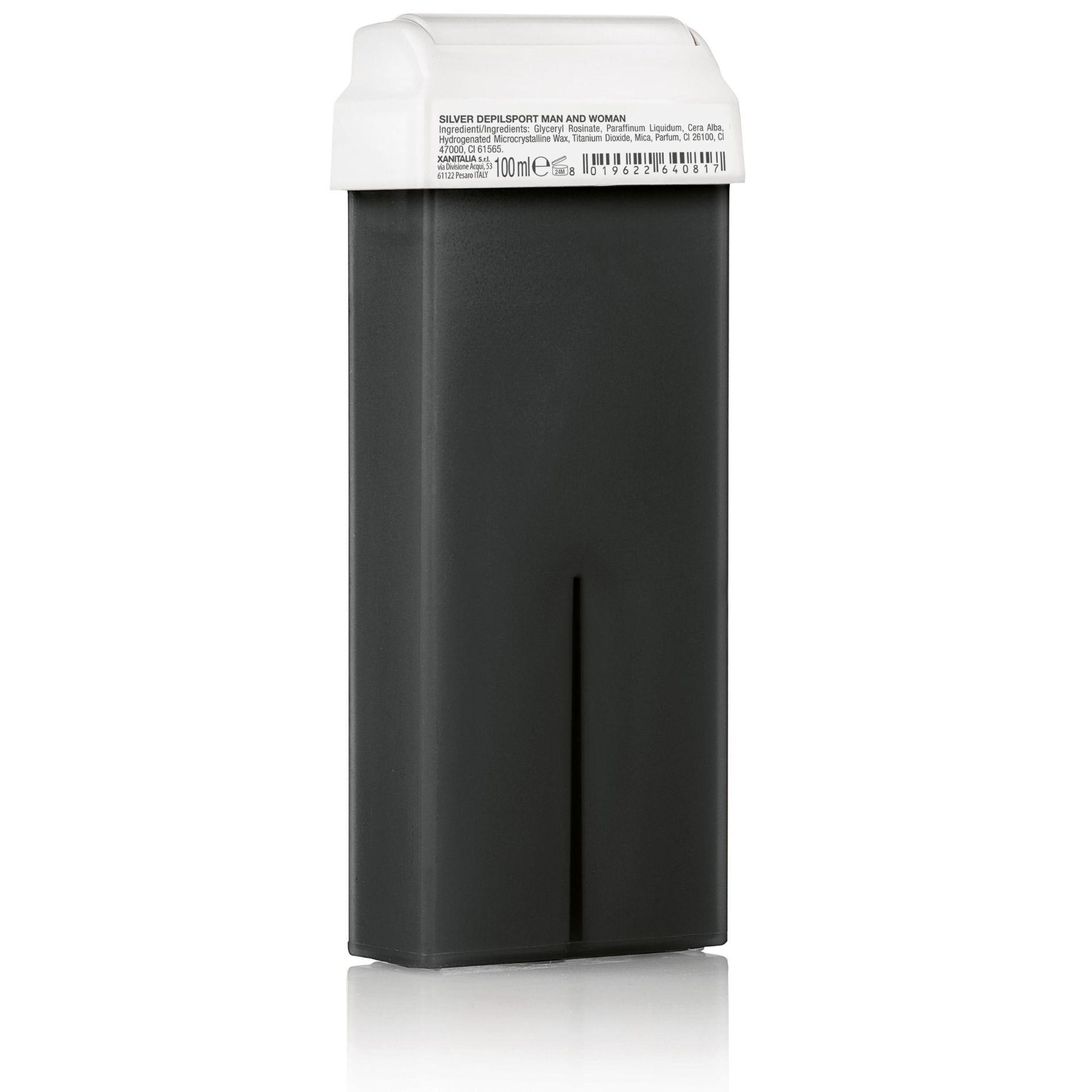 CT-14797.1_Xanitaliapro Refill Wax Roll-on Schwarz 100ml L