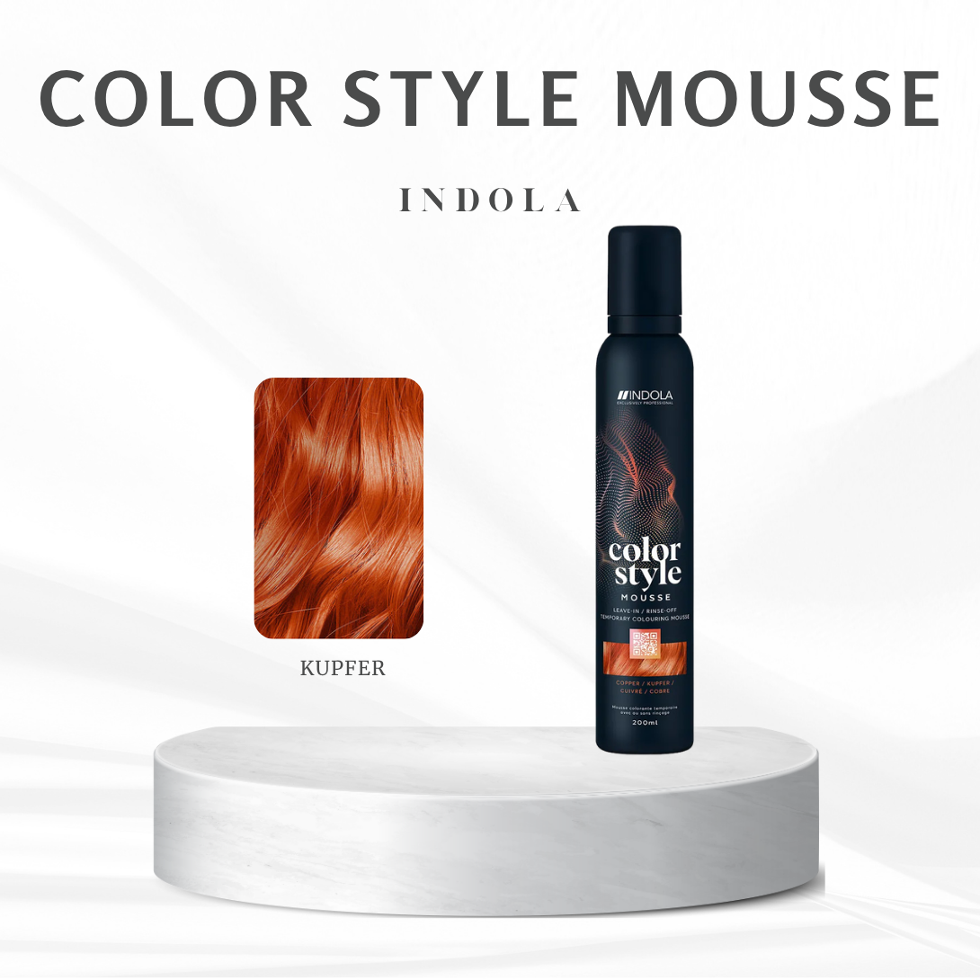 CT-18275.3_Indola Color Style Mousse Kupfer - 200 ml