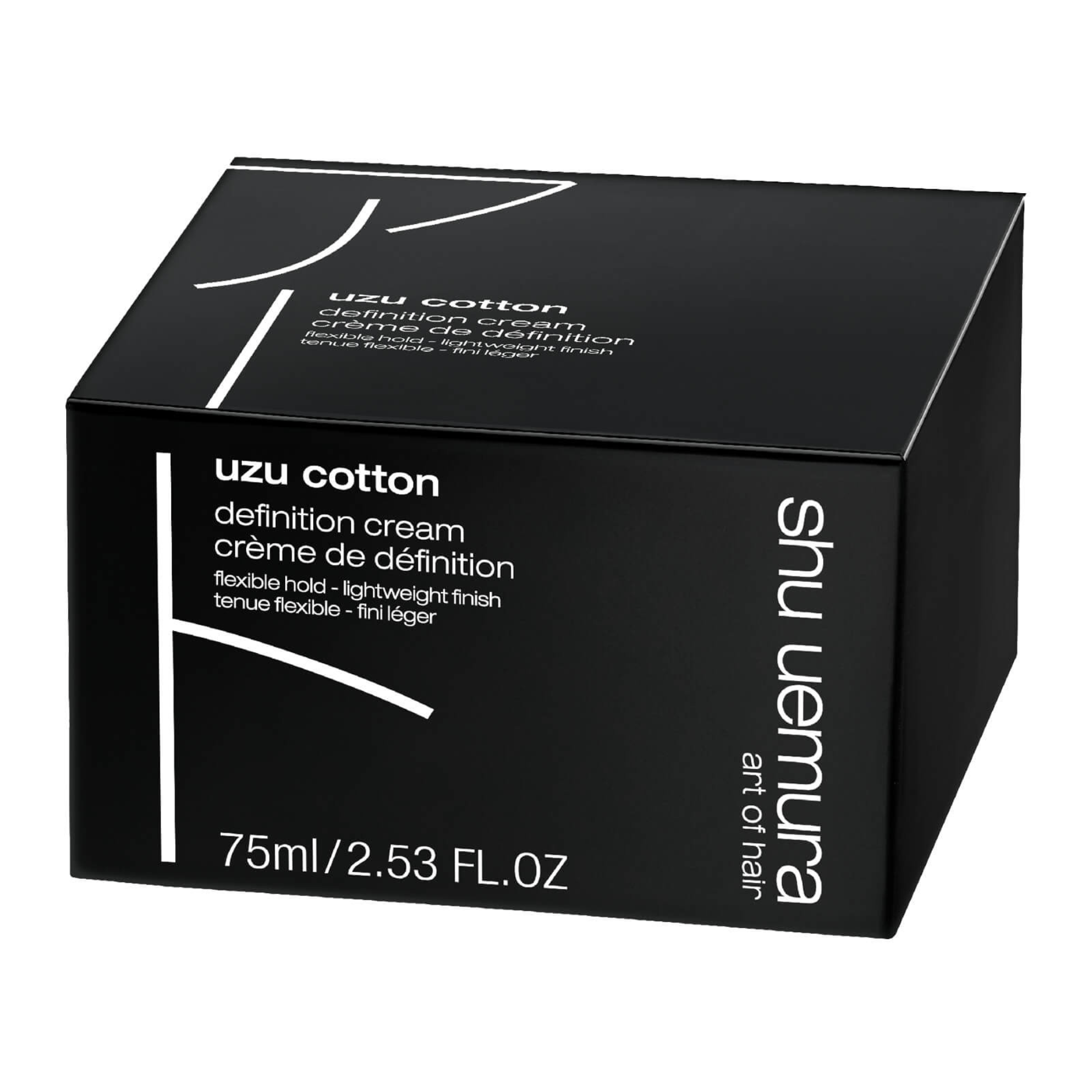 CT-16952_shu uemura Styling Restage Uzu Cotton Definition Cream 75 ml
