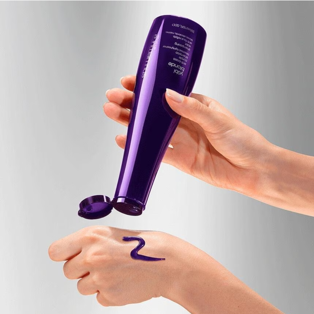 shu uemura Yubi Blonde Anti-brass Purple Shampoo