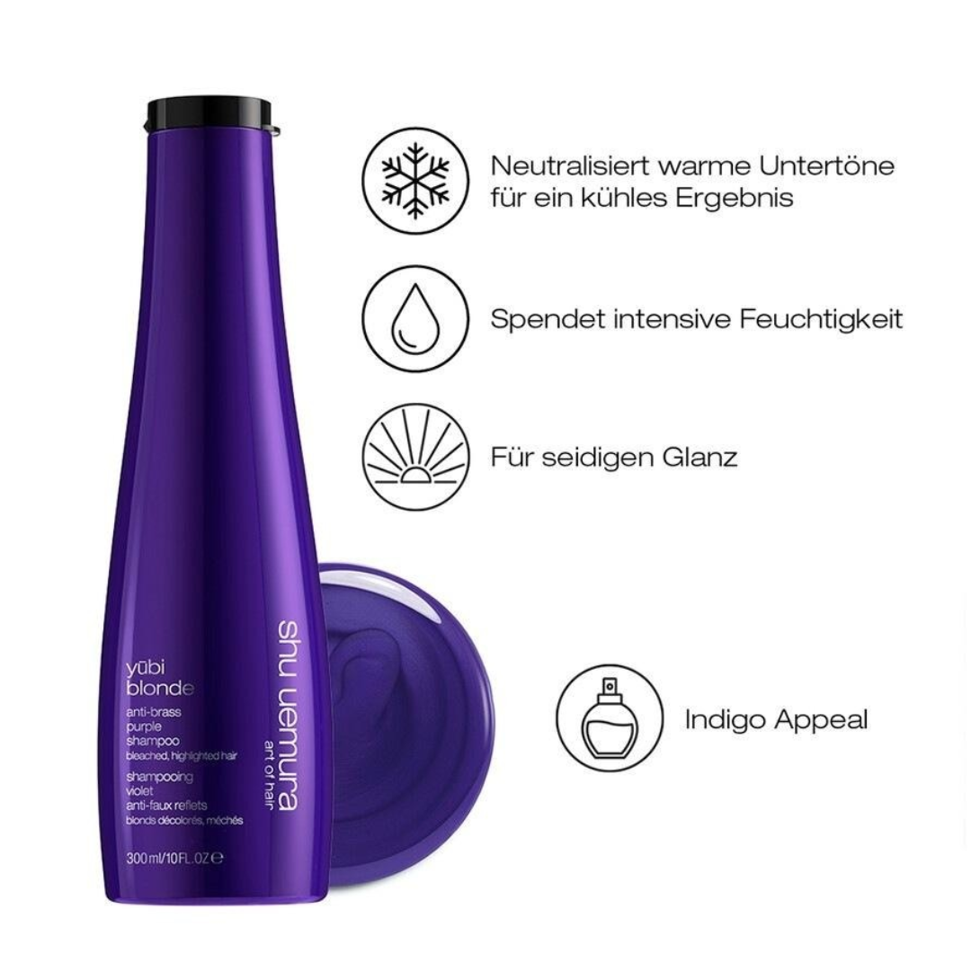 shu uemura Yubi Blonde Anti-brass Purple Shampoo